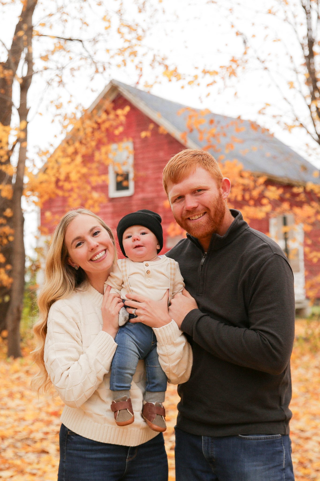Baby B’ first fall / October 2023
